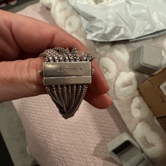 David Yurman 16 row box chain bracelet - Picture 6 of 7